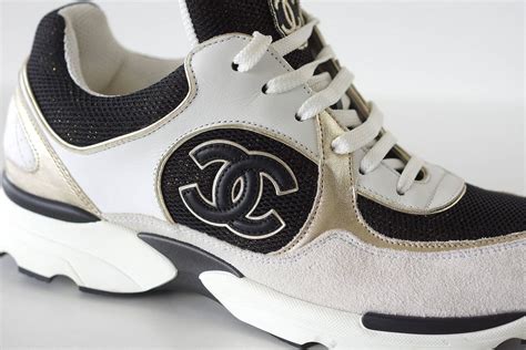 chanel sports shoes|chanel black and white shoes.